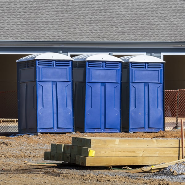 how do you dispose of waste after the porta potties have been emptied in Ukiah